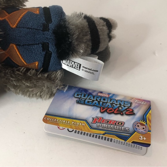 Marvel Funko Hero Collectable Plushies Vol 2 Rocket Raccoon 9 inch with Tag - Picture 4 of 5